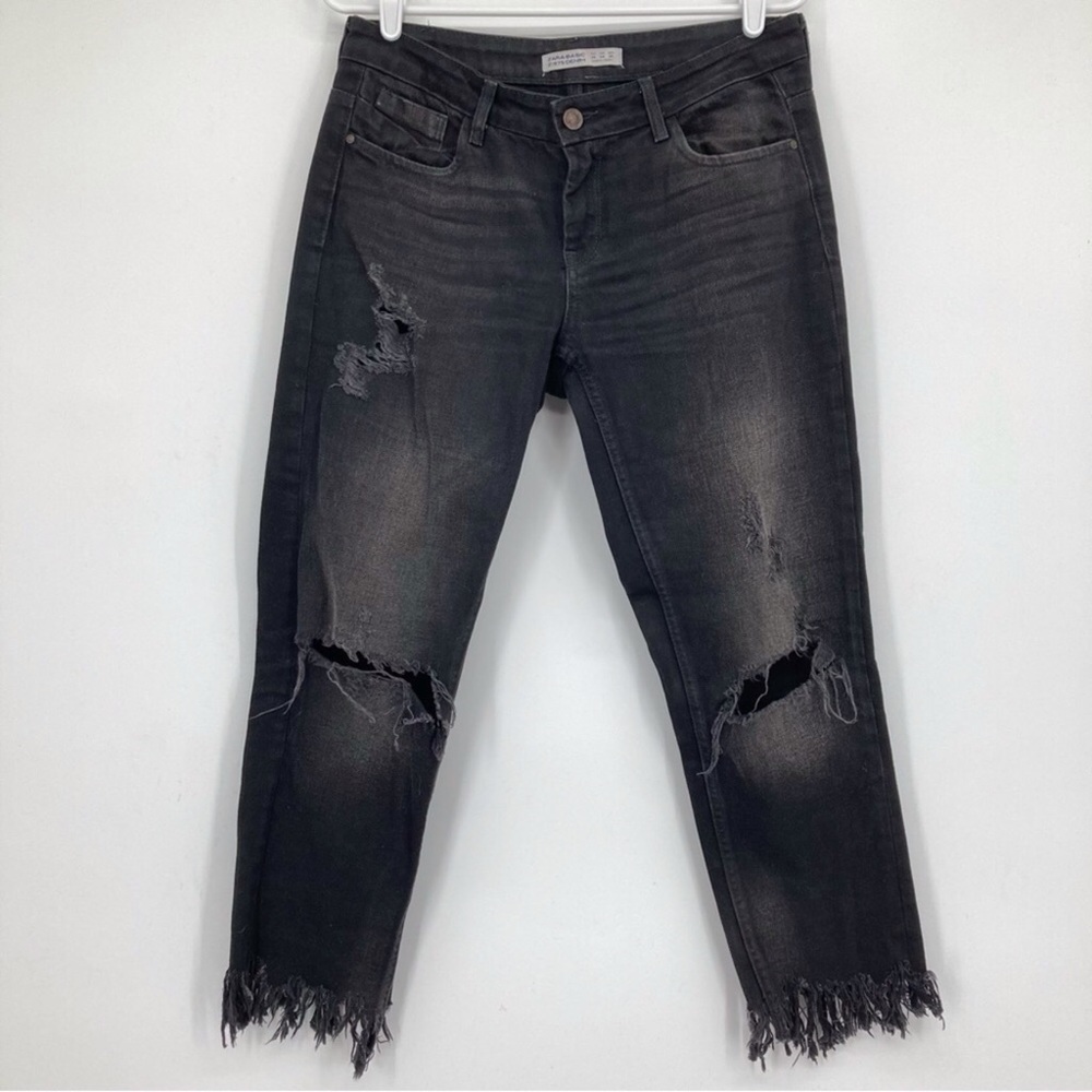 Zara Basic Premium Denim Women’s Crop Jeans Size 4